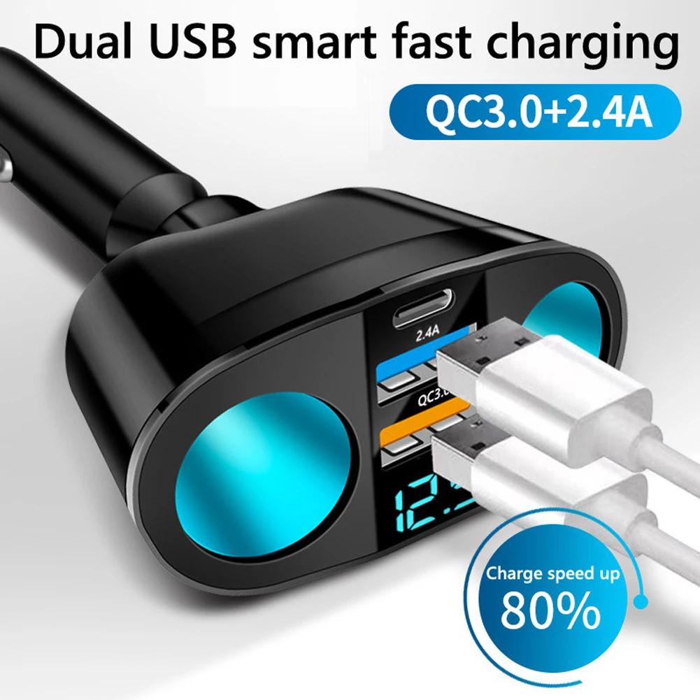      QC 3.0, 12V, 24V,  USB  , USB C Ÿ 2.4A, 66W